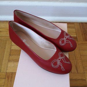 Bally Leather Ballerina Flats